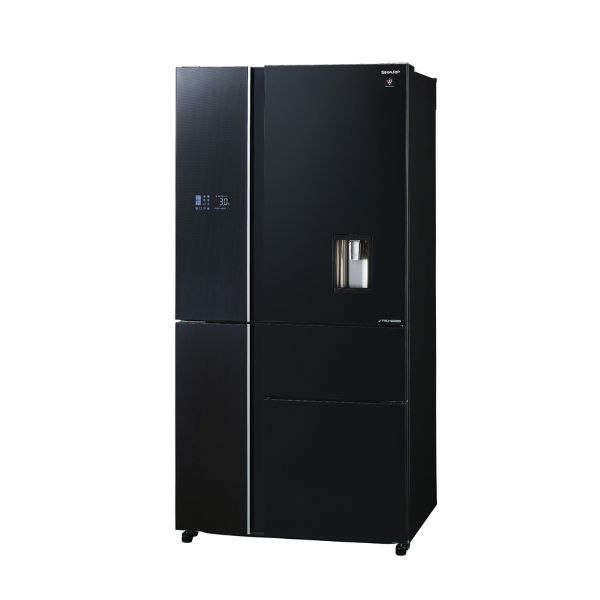 Sharp 5 Door Inverter Refrigerator SJ-FX660W-BK