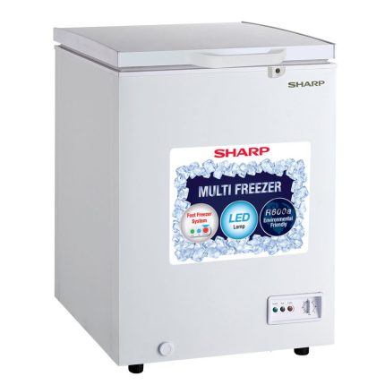 Sharp Freezer SJC-118-WH | 110 Liters - White